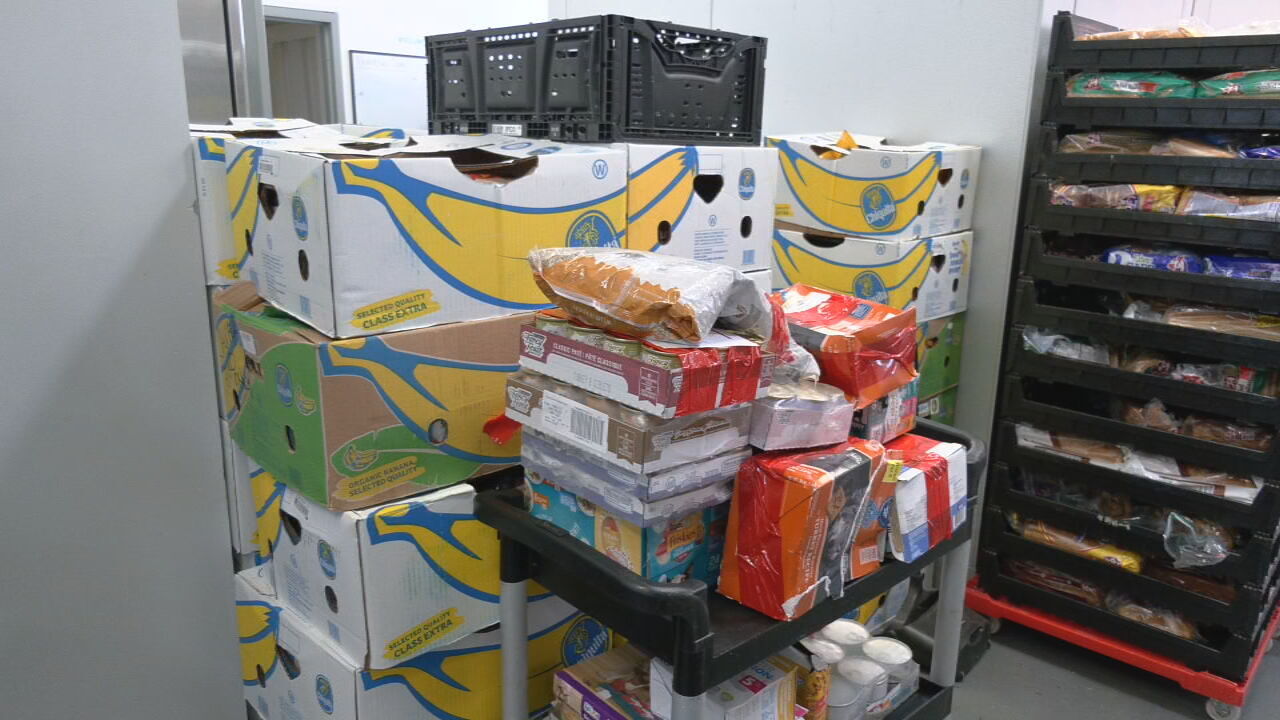 Sister Visitor Center food pantry